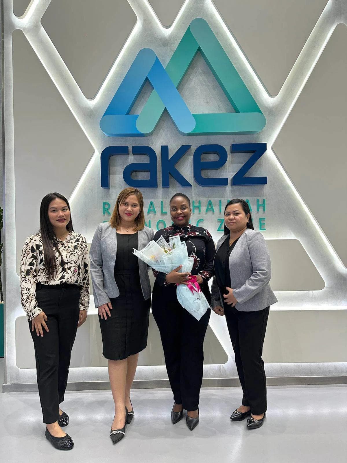 AURION team with RAKEZ officials