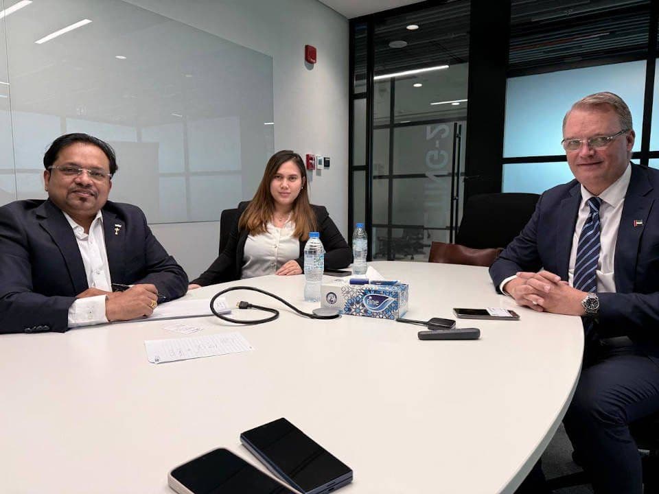 Meeting with Hans Henrik, Vice President, DTec Dubai