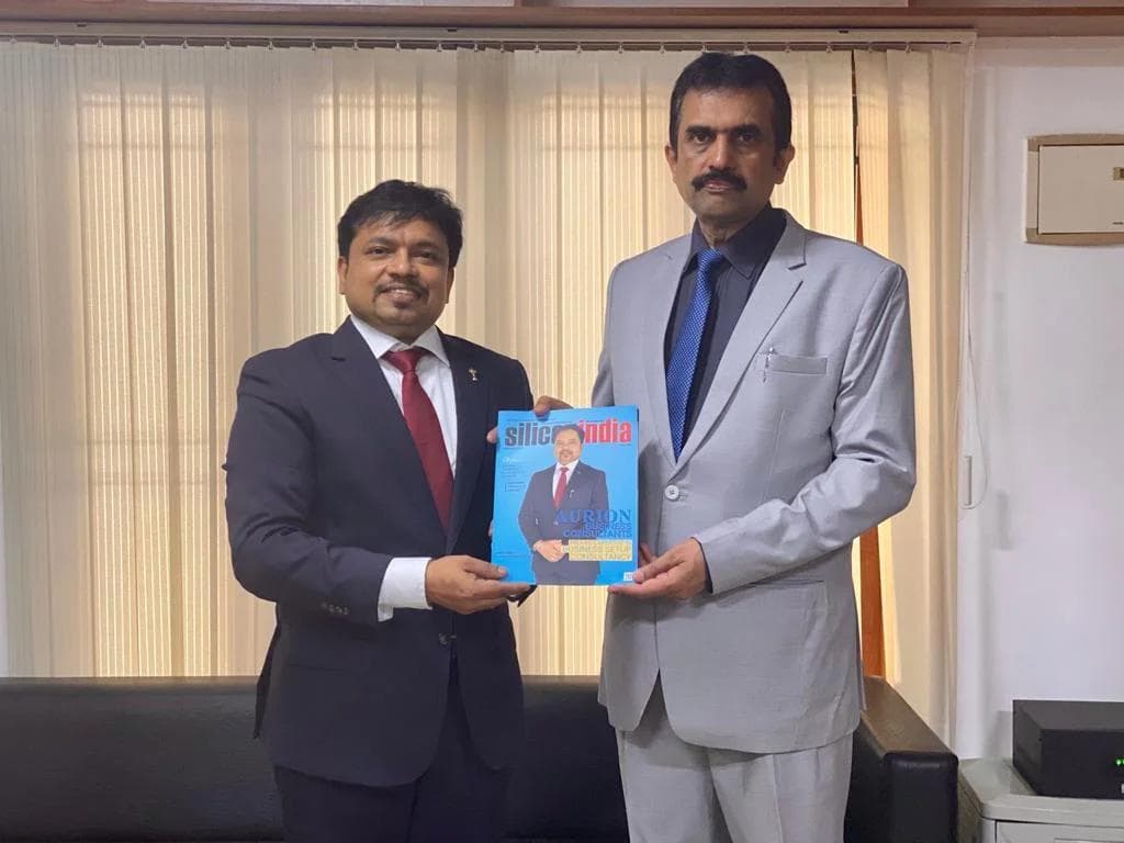 AURION's Managing Director with the Hon'ble Mr. Justice Shaji P. Chaly, Judge, High Court of Kerala
