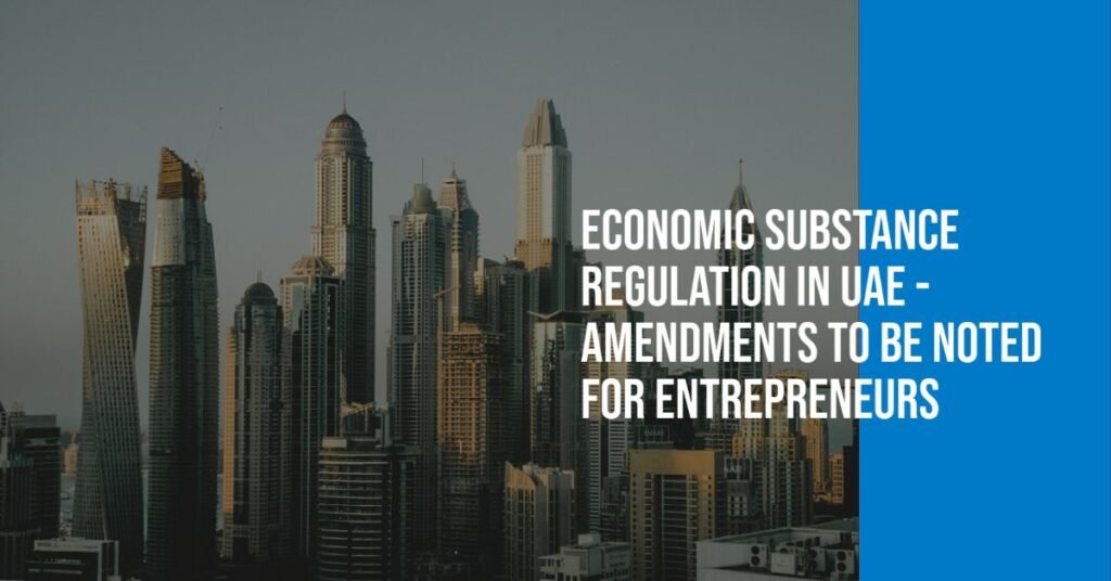 Economic Substance Regulation
