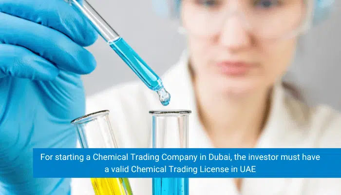 Chemical trading company in Dubai