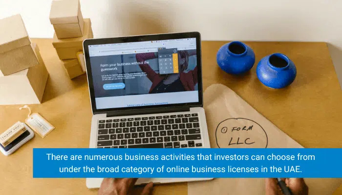 Online business in UAE
