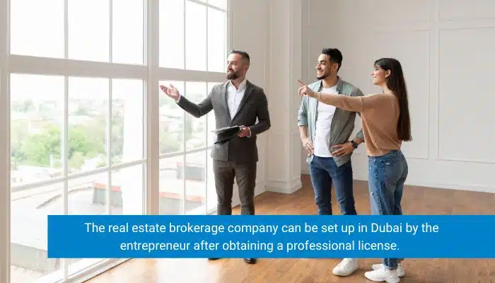 real estate brokerage license in Dubai