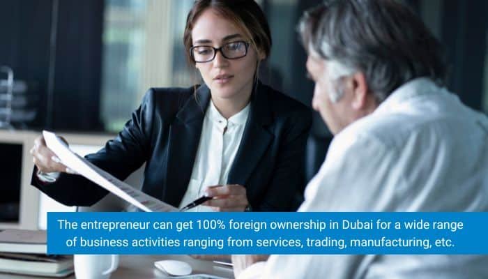 100% foreign ownership company in dubai